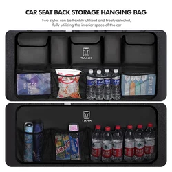 Car Trunk Organizer Backseat Storage Bag Net High Capacity For TANK Great Wall 300 400 500 700 800