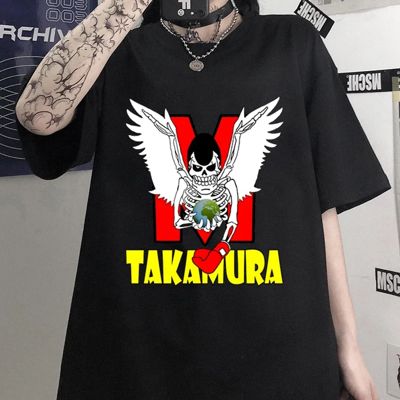 

Anime Hajime No Ippo Kamogawa Boxing Gym T Shirt Unisex Casual Makunouchi Takamura Graphic T-Shirts Clothing Harajuku Streetwear