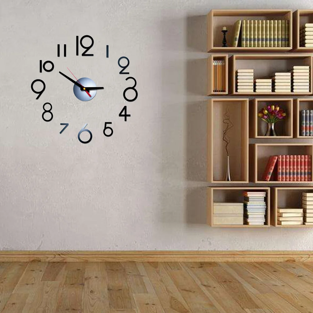 

Creative Acrylic Wall Clock Silent Sweeping Movement Children Mute HomeDecoration Bedroom LivingRoom Office Cafe Kitchen