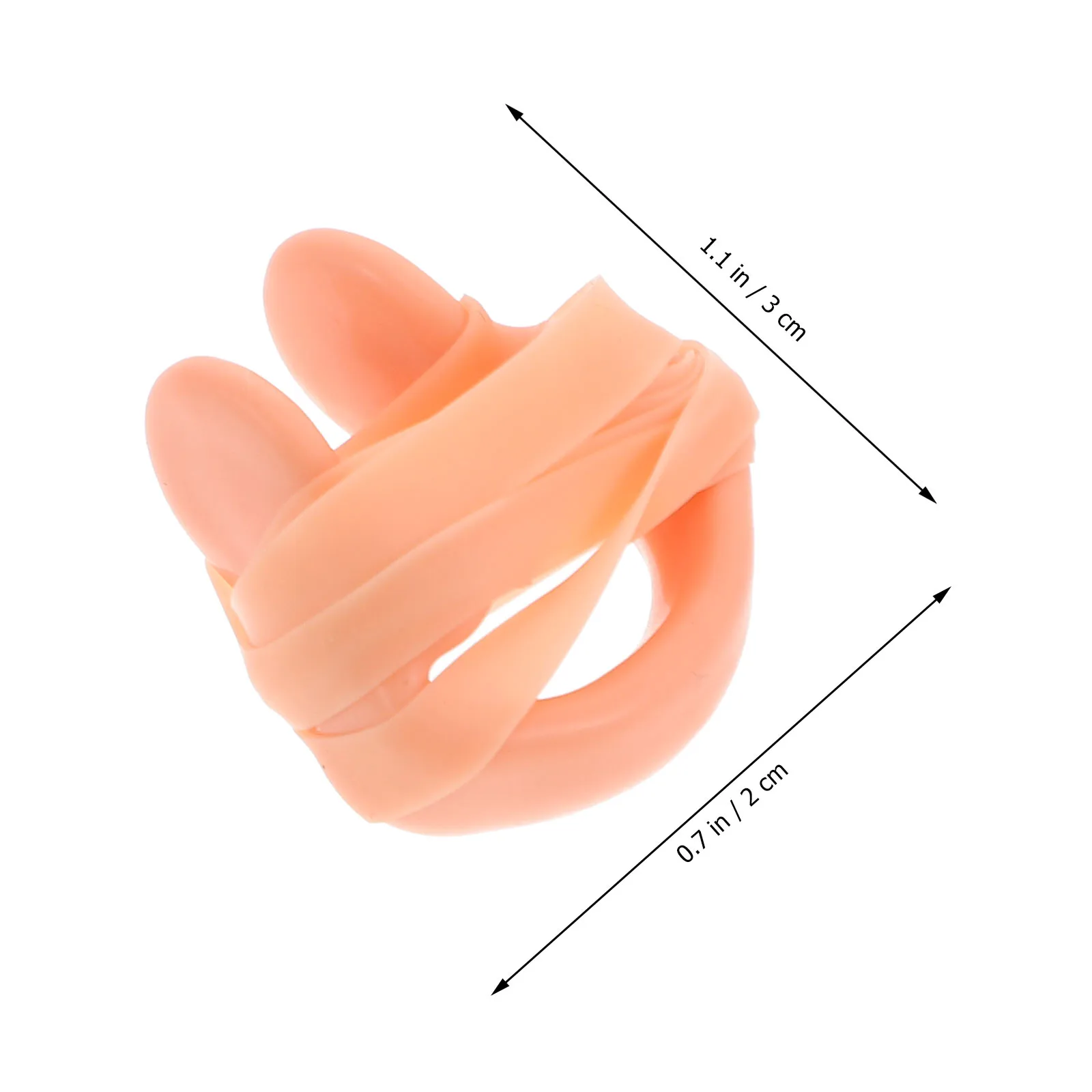 

4 Pcs Nose Clip Silicone Child Swimming Plugs Adults with Strap for Nasal Splint