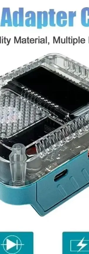 

Battery Charger Power Supply For Bosch 18V Lithium-ion Batteries, 140W PD3.1 Type-C Fast Charging, USBQC3.0 Interface