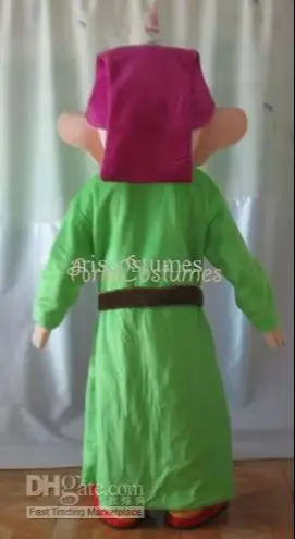 New Adult Best Sale Cute Dwarf Mascot Costume Christmas Fancy Dress Halloween Mascot Costume