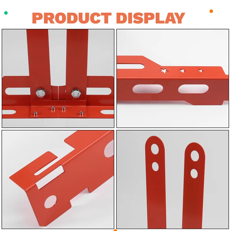 AB56-Car Wheel Alignment Tool Plates Adjustable Automotive Wheel Leveling Aligner Wheel Alignment Tool