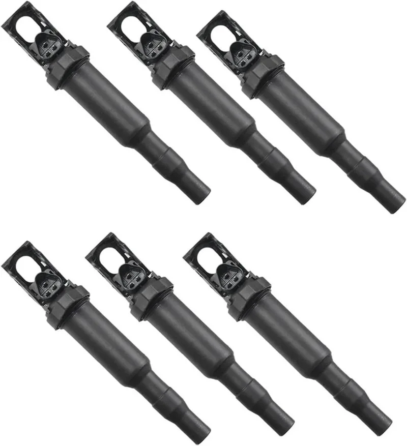 6Pcs 0221504470 12137594937 12137562744 C1826 Ignition Coils Fit For BMW F22 F23 E46 E90 X3 X5 X6