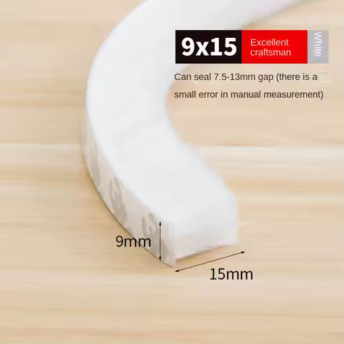 Self-adhesive Bristles Wool Pile Weatherstrip Door Window Brush Seal 7/9 X 5mm 9mm 12mm 15mm 23mm Warm Winter Gray White Brown - Image 20