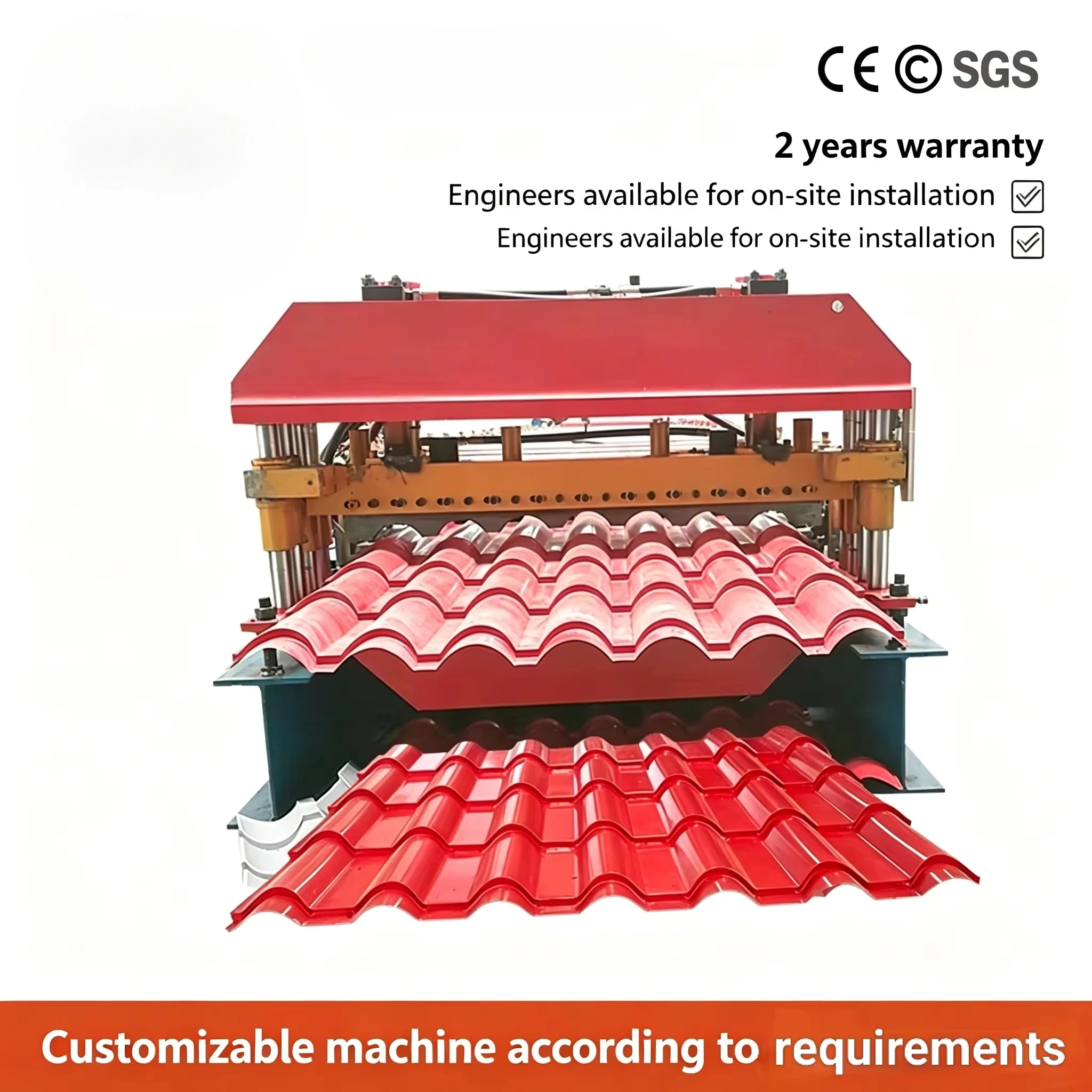 Roll Forming Machine Manufacturer Roofing Sheet Machine Roof Tile Making Machine Factory Price