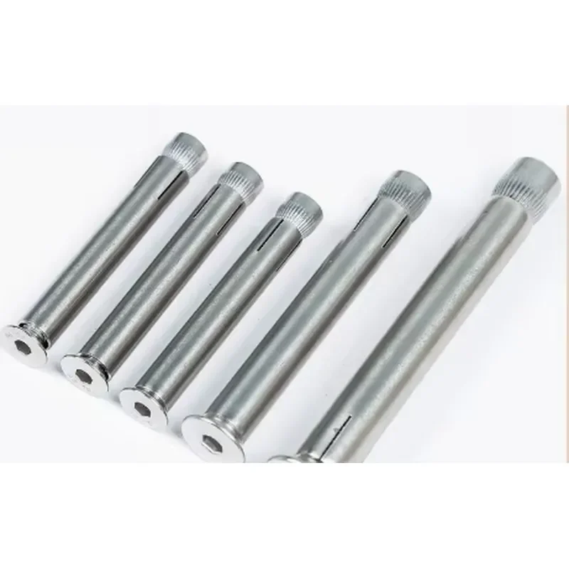Stainless Steel Countersunk Hexagonal Expansion Screw, Flat Head Internal Expansion Bolt