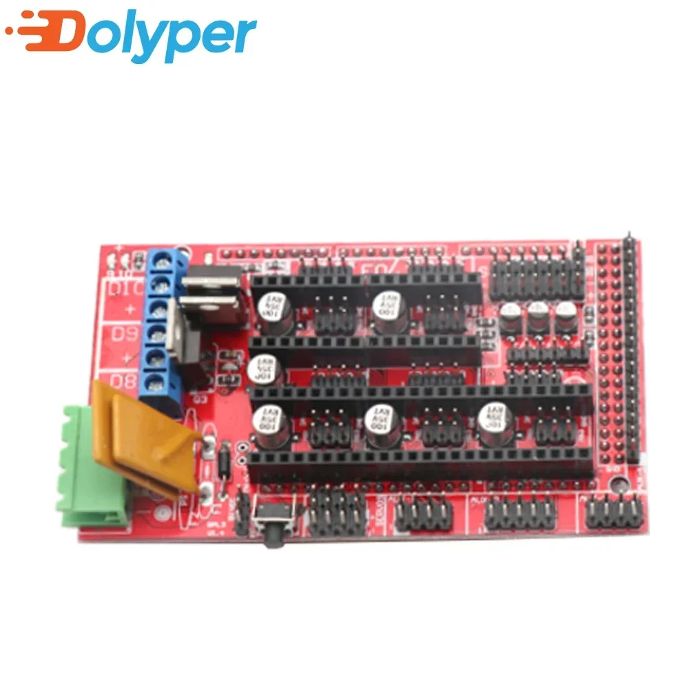 Imagem -06 - Kit Controlador de Impressora 3d Rampas 1.4 Mais Controlador de Exibição Inteligente Gráfico Completo Mais Mega2560 Mais Driver de Motor de Passo A4988 para Reprap