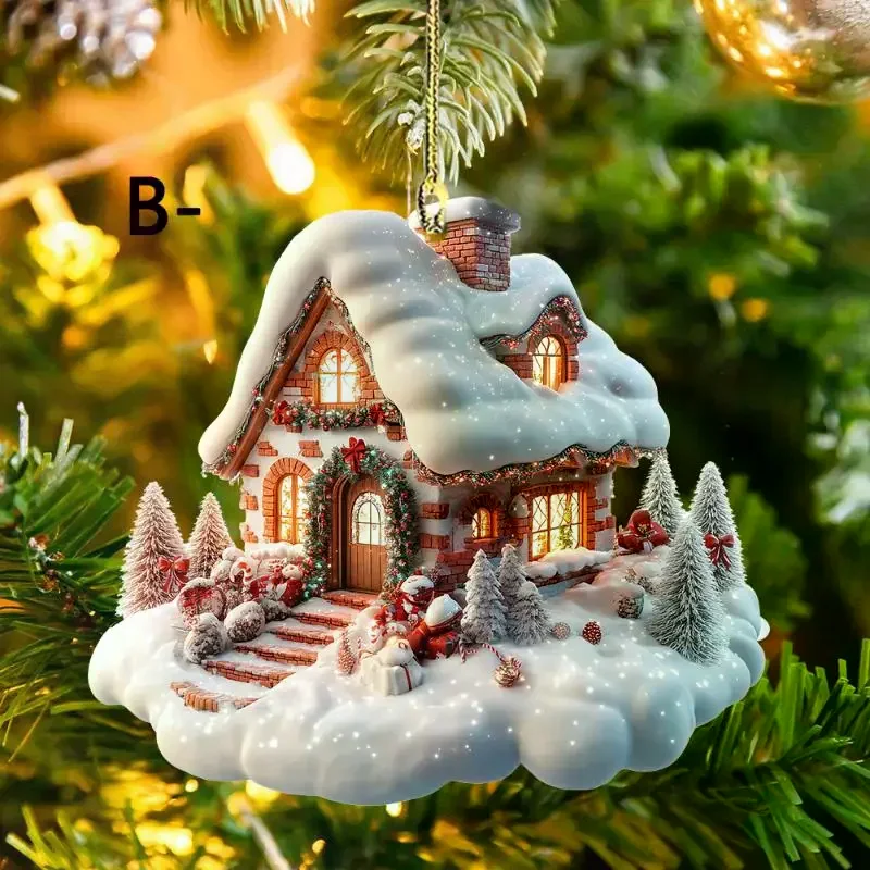 Snow House Christma…