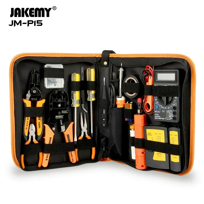 Wholesale Networking Tool kit crimping Computer DIY Repair Tool Set Electrical network cable repair tool kit