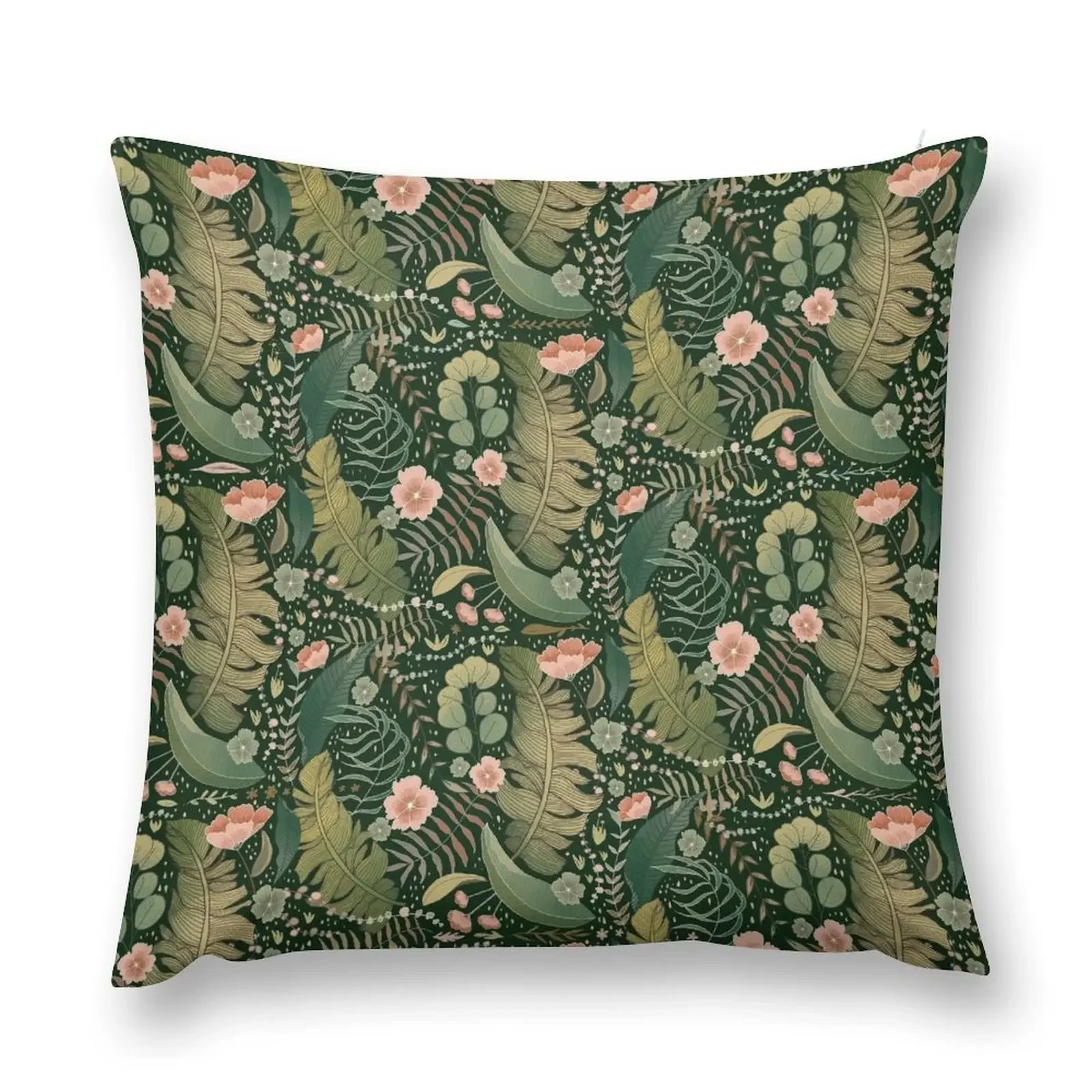 Deep Jungle Throw Pillow Christmas Pillow home decor items Decorative Sofa Cushions Decorative Cushions For Luxury Sofa pillow