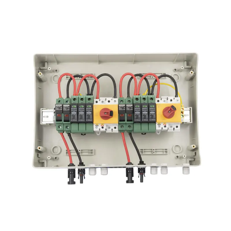 Imagem -06 - Isolando Switch Combiner Box Superfície Exterior Montada Solar pv Proteção contra Raios contra Surge em Out 1000v Ip65 dc