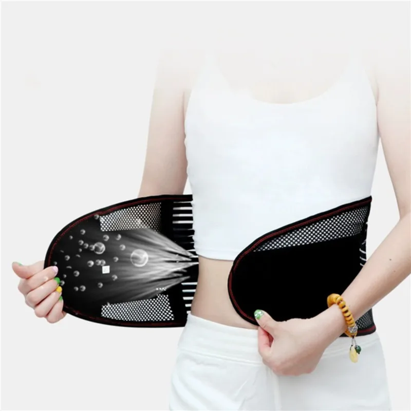Verstellbarer Taillentrainer-Gürtel, Unisex, Rückenstütze, Wirbelsäulenstütze, Taillengürtel, orthopädisches, atmungsaktives Lendenkorsett, hohe Qualität – Detail 13