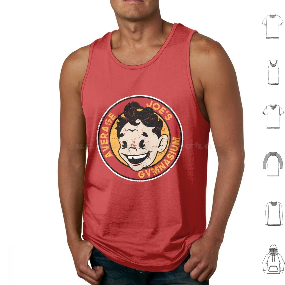 Average Joe's Gym Tank Tops Print Cotton Average Joe Gym Movie Funny Parody Pop Culture Cult Comedy Geek Nerd