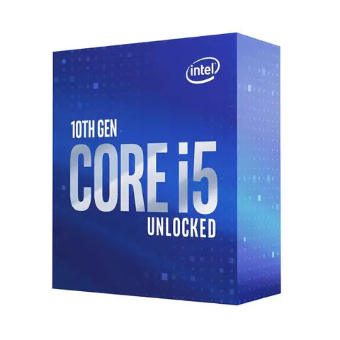 Intel Core i5 10600K Box New i5-10600K 4.1GHz 6-Core 12 Thread CPU processor L3=12M 125W LGA 1200 but without cooler