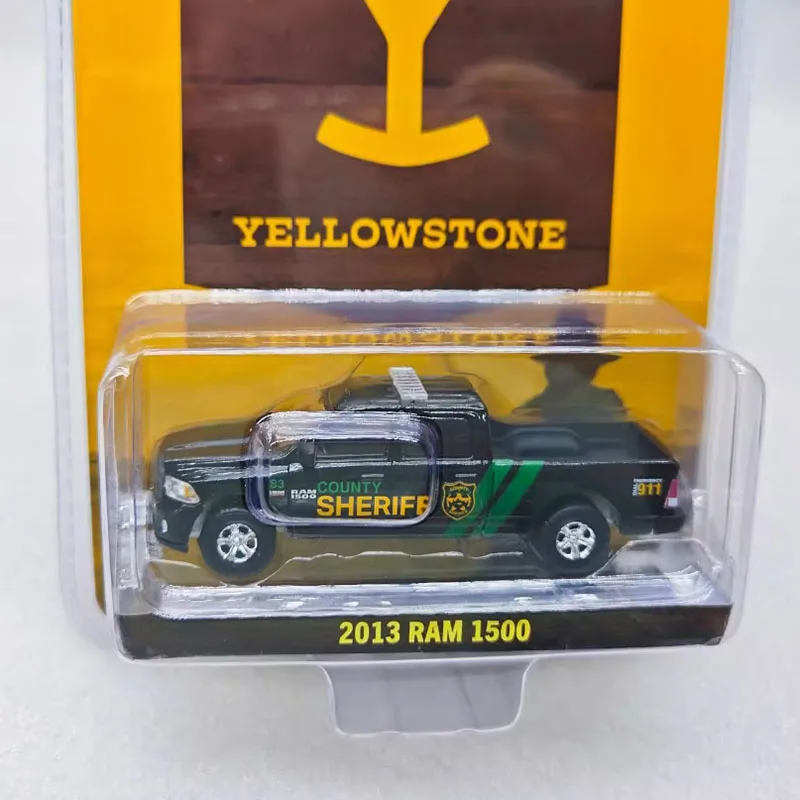 Greenlight Diecast 1:64 2013 Ram 1500 سبيكة محاكاة نموذج سيارة معدنية مجموعة ثابتة زينت عطلة لعبة هدية تذكارية