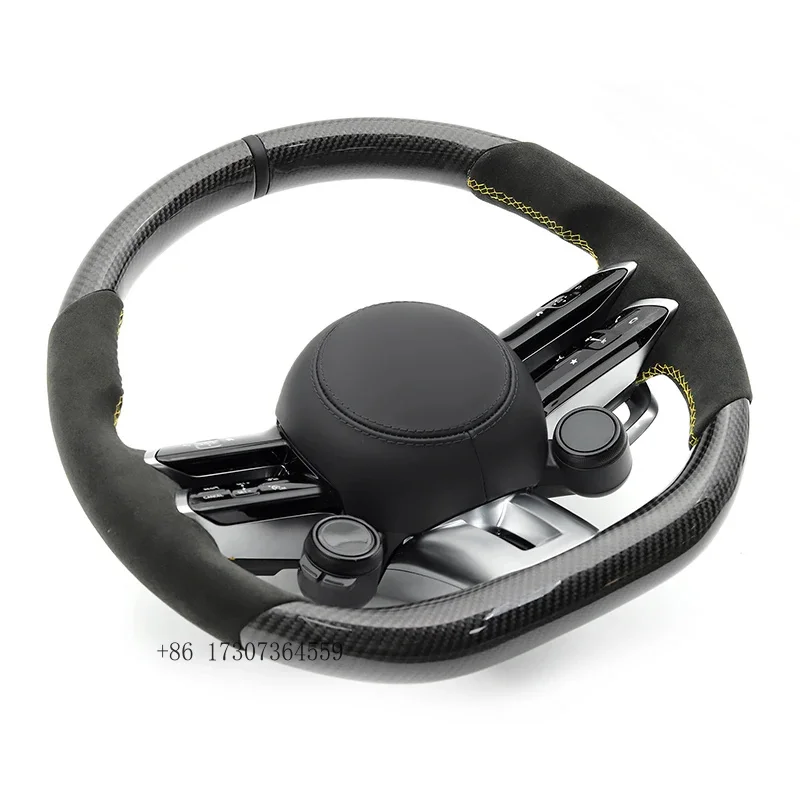 OLED Button Style Car Steering Wheel for Mercedes Benz AMG  W117 W166 W177 S500 G500 W205 W213 W216 W463 W212 G55 W217 W218 W222