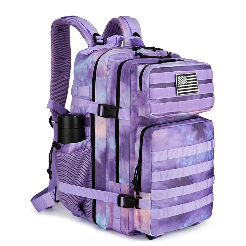 Mochila Táctica de 45L, Bolsa Molle, Mochila Deportiva para Exteriores, Viajes, Escalada, Camping, Senderismo, Caza, Impermeable, Gran Capacidad