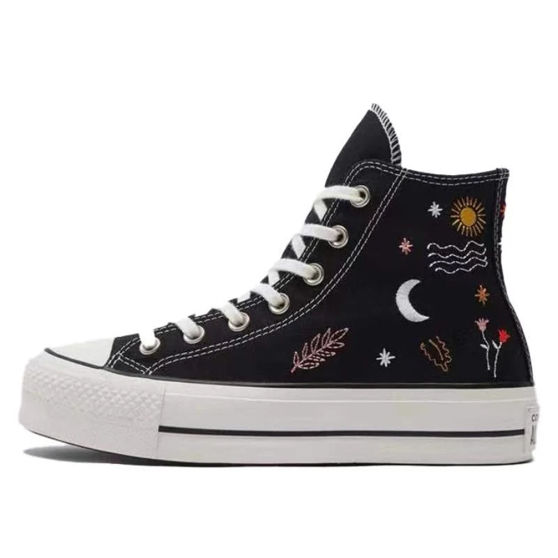 Converse Chuck Taylor All $ tar удобная, универсальная, нескользящая, износостойкая женская обувь, повседневная обувь