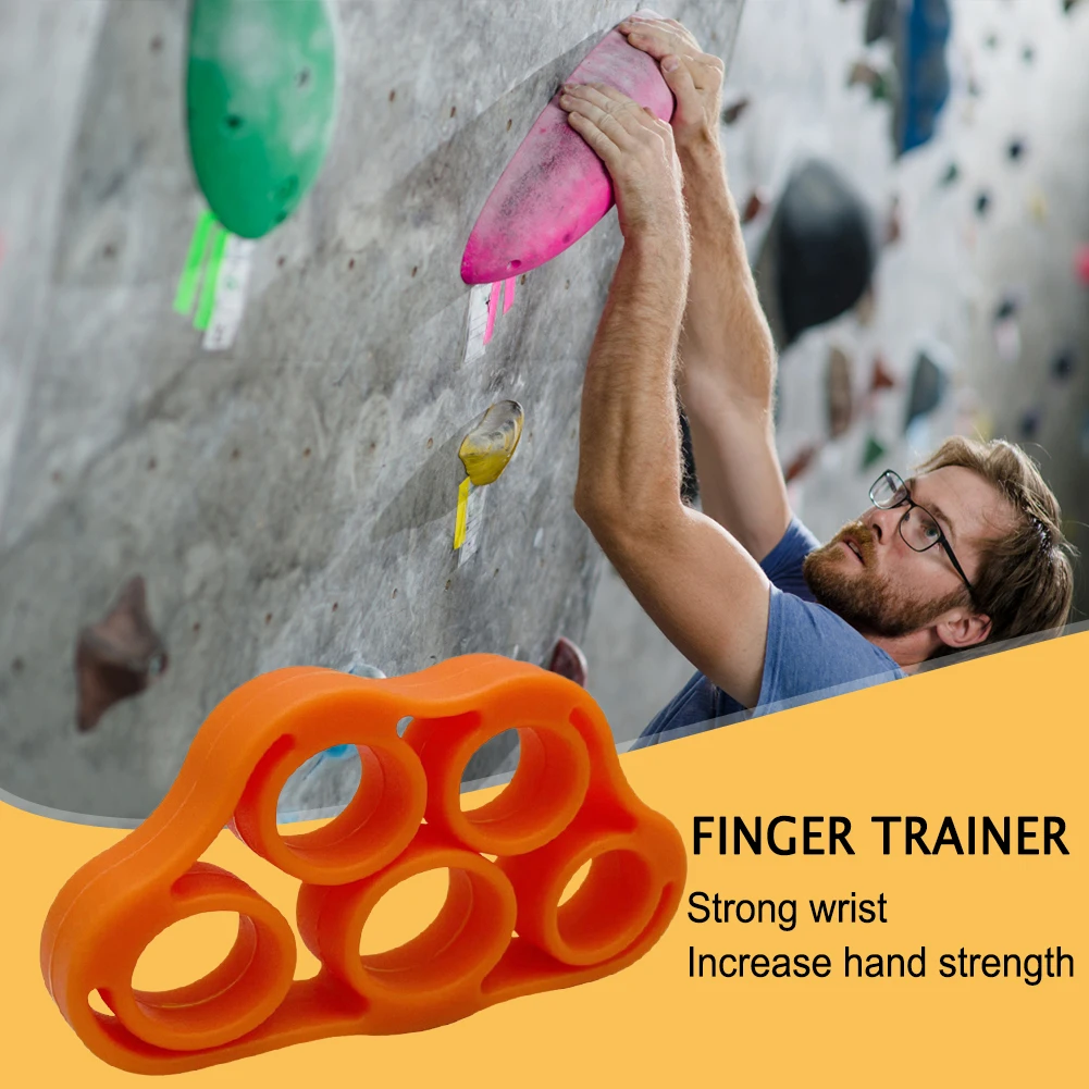 5 Finger Finger Pinch Carpal Expander Mini Silicone Hand Grips Strengthener Portable Injury Recovery for Rehabilitation Training