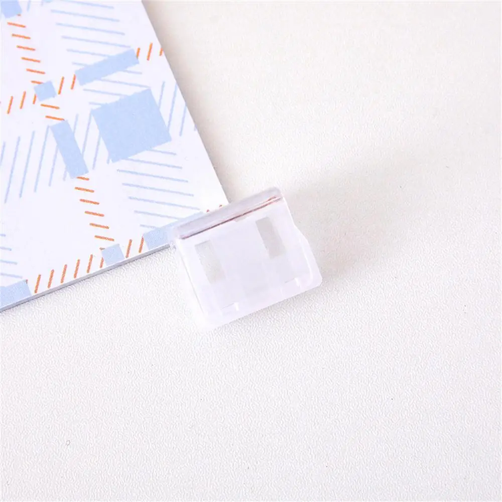 Purple Binder Clips Multicolor Multi-purpose New Durable Plastic School Office Supplies Notes Letter Paper Clip Reusable