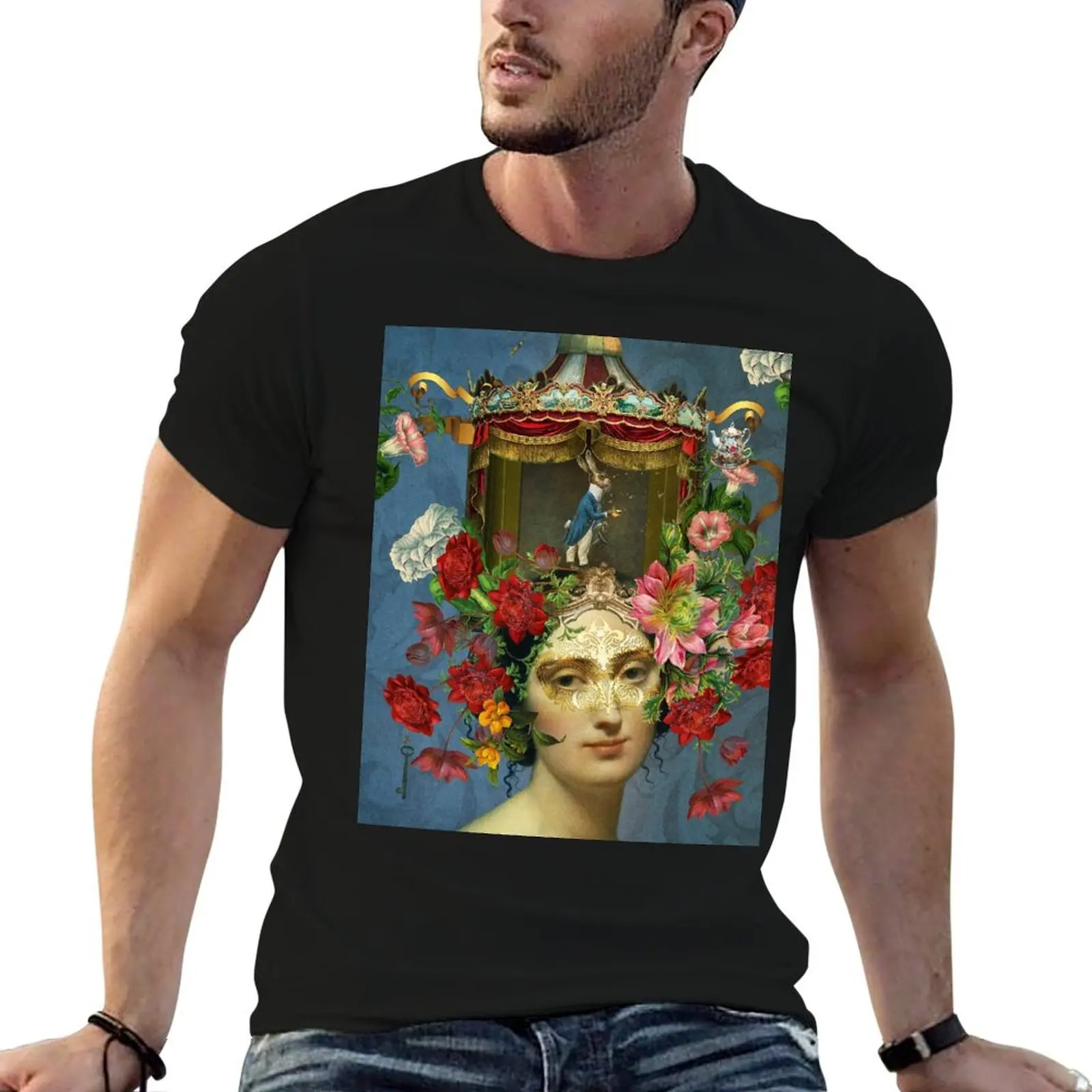 Keeper of Wonderland T-Shirt sublime custom shirt korean fashion oversized graphic tee black t shirts for men