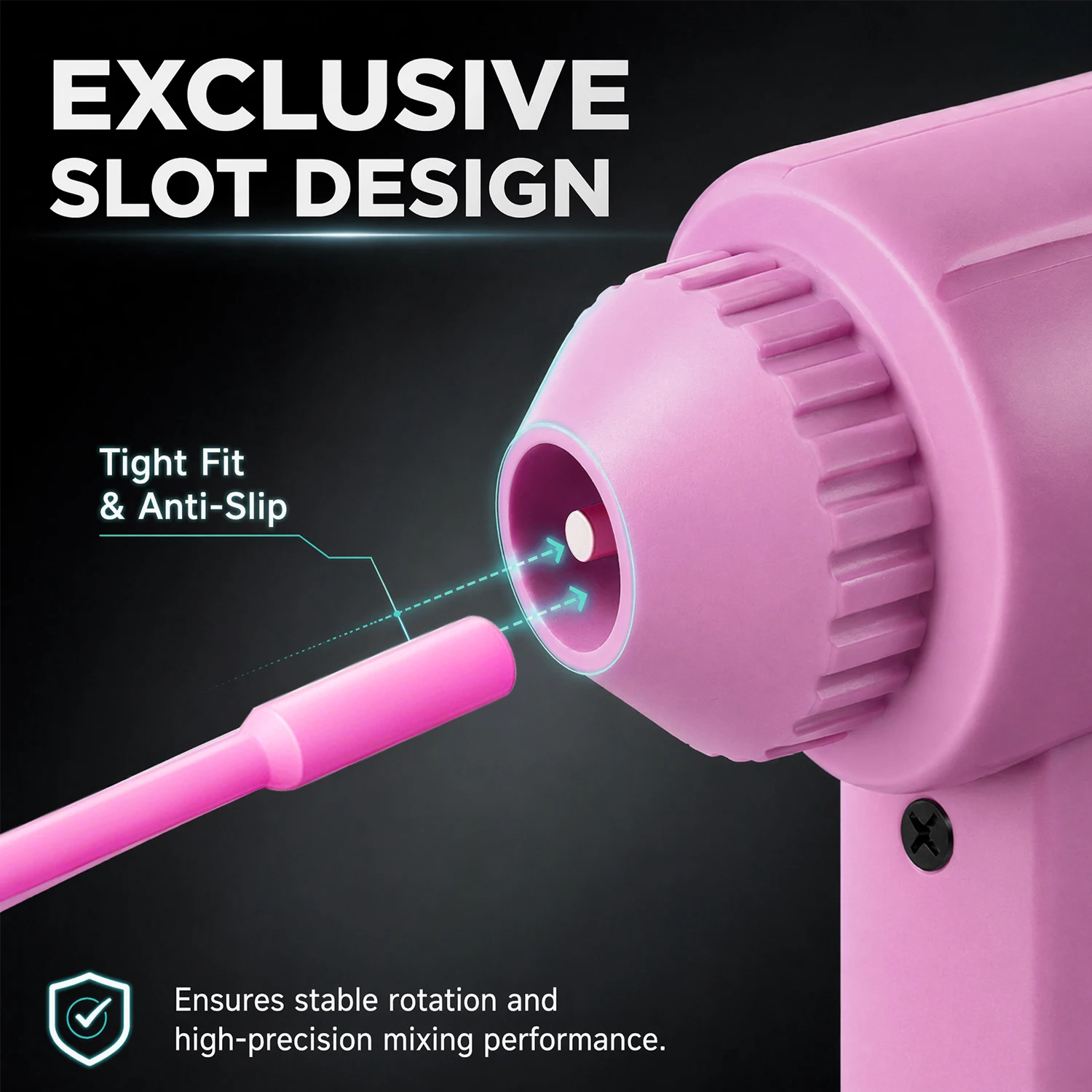Wireless Tattoo Ink Mixer 3 Speed Adjustable Electric Pigment Stirrer With Detachable Stirring Rod USB Rechargeable Tattoo Color