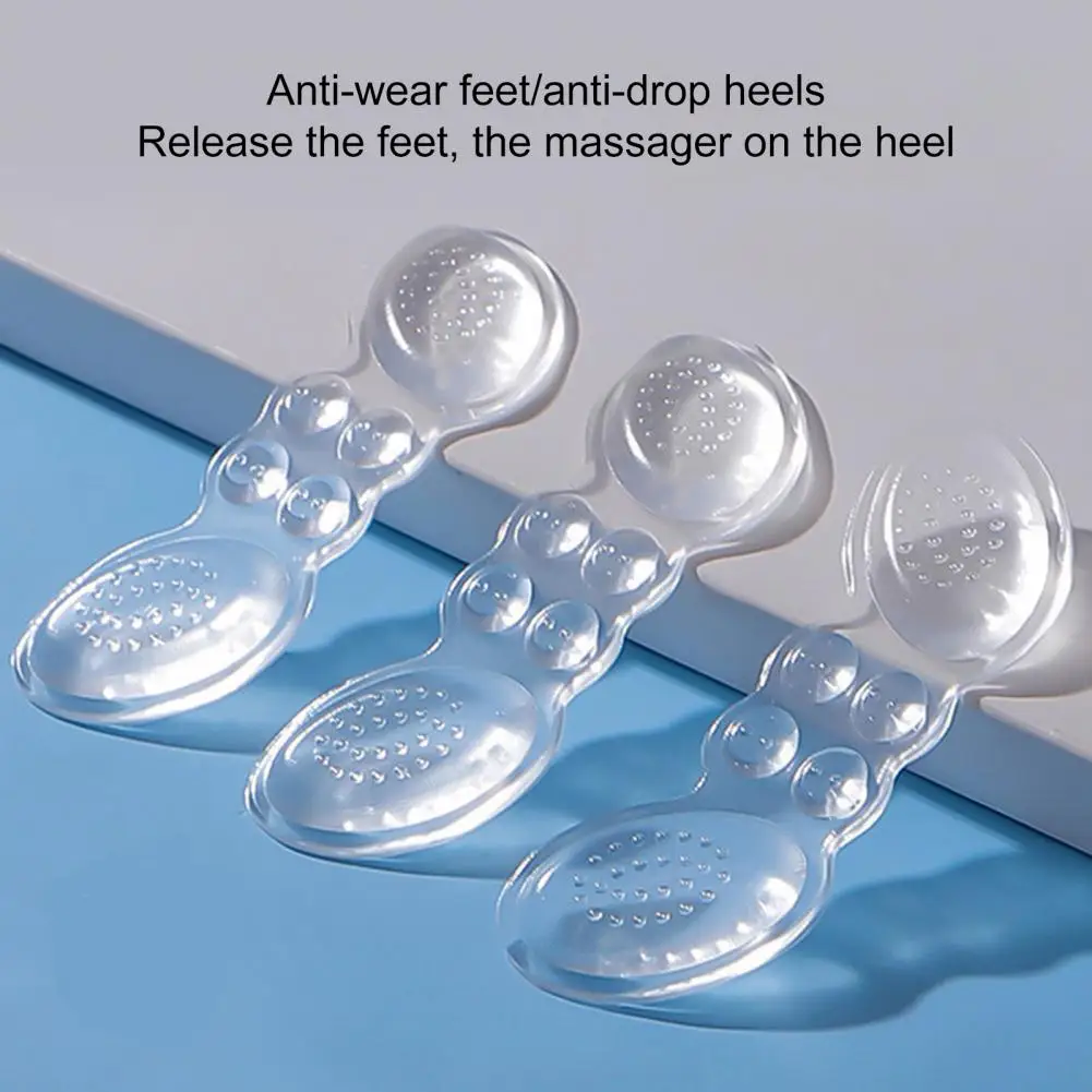 Foot Insoles Breathable Heel Shoes Insoles Foot Care Relief Pain  Cozy Women Men Invisible Heel Insole Stickers