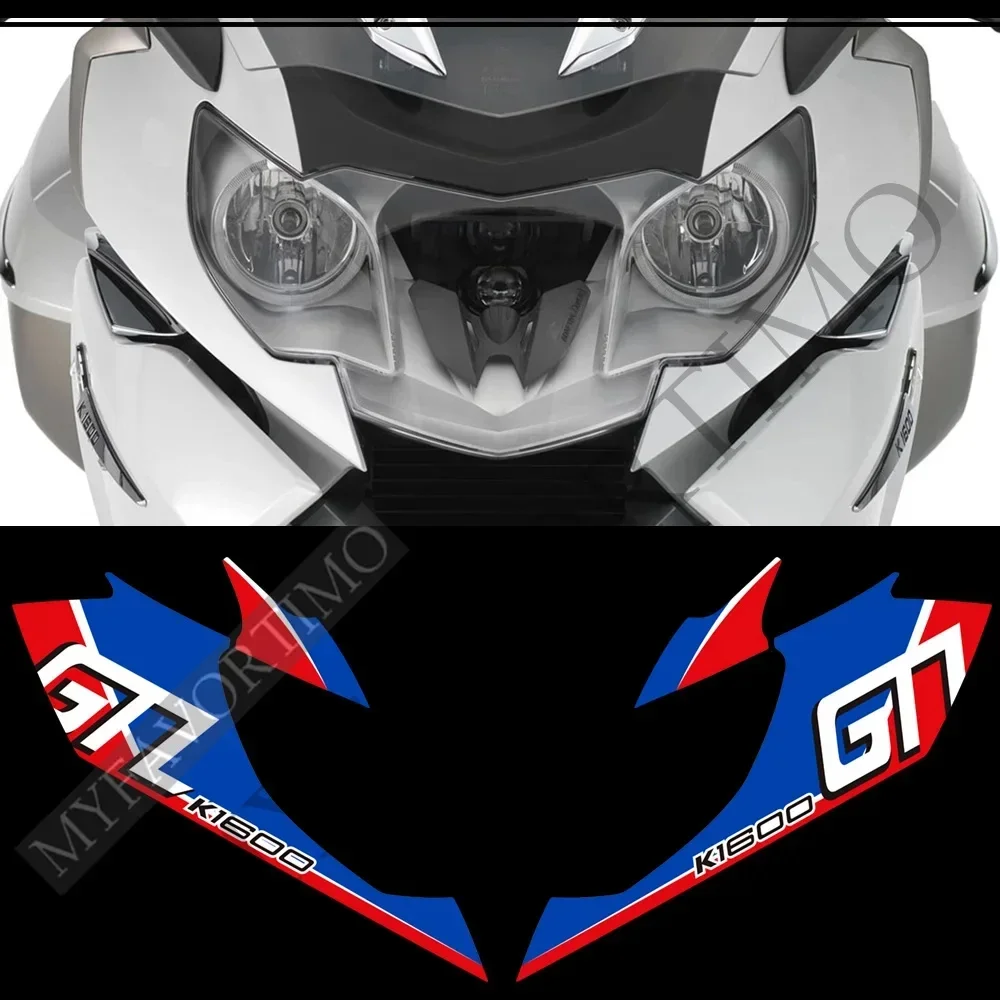 

Motorcycle Tank Pad Stickers Windshield Windscreen Protector Fairing Fender Trunk Luggage For BMW K1600GTL K1600 K 1600 GTL