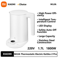 2025 NEW XIAOMI MIJIA Smart Kettle 2 Pro Electric Kettles Kitchen Appliances LED Display 24H Smart Temperature Constant Samovar