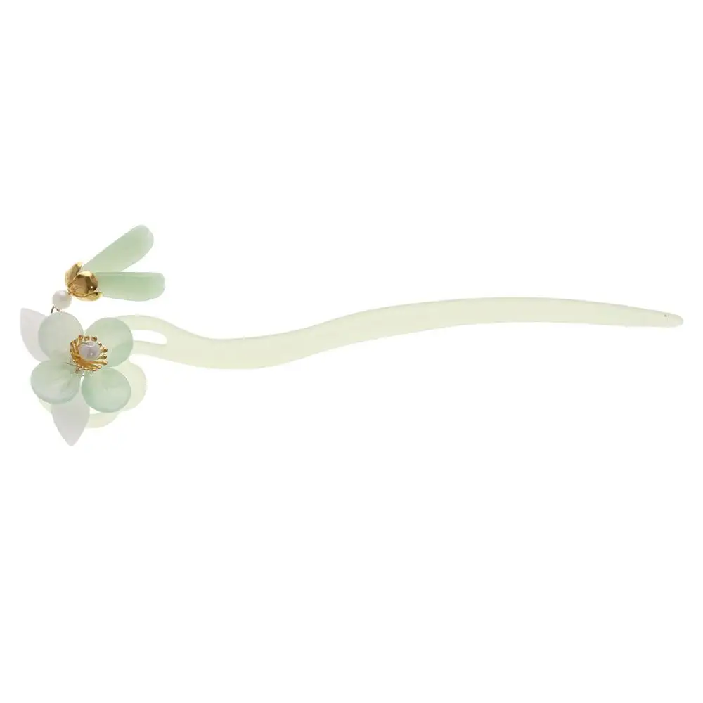 Hairpins Hairpins For Girls Cloud Acetate Korean Hair Clips Pearl Chinese Hair Fork Flower Hair Sticks Women Hanfu Hairpins