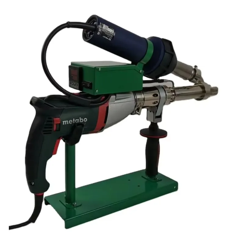 Handheld Plastic Welding Extruder Extrusion Gun for HDPE PP PVDF Twist-free Rod Feed