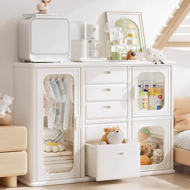 

Organize Lockers Large Capacity Feeding Table Baby Wardrobe Children's Toys