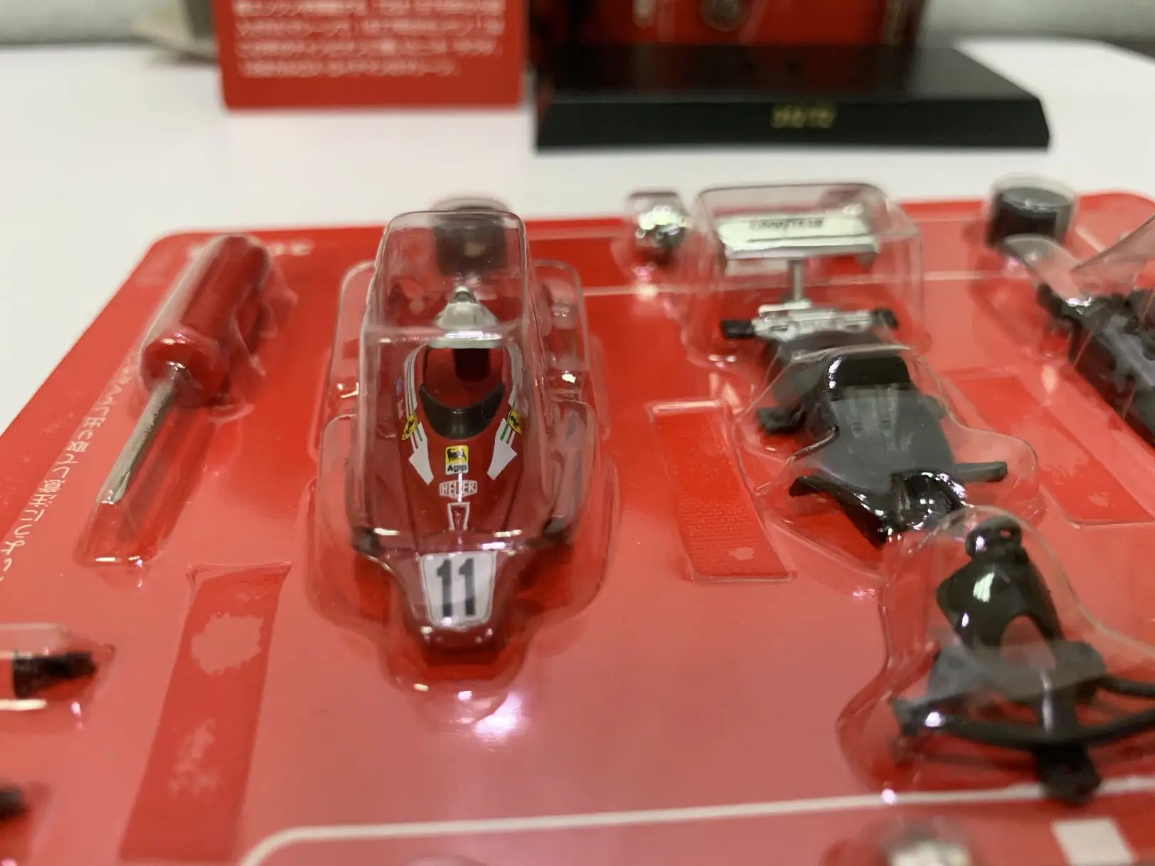 1/64 KYOSHO for 312T2 1977 LM F1 RACING Collection of die-cast alloy assembled car decoration model toys