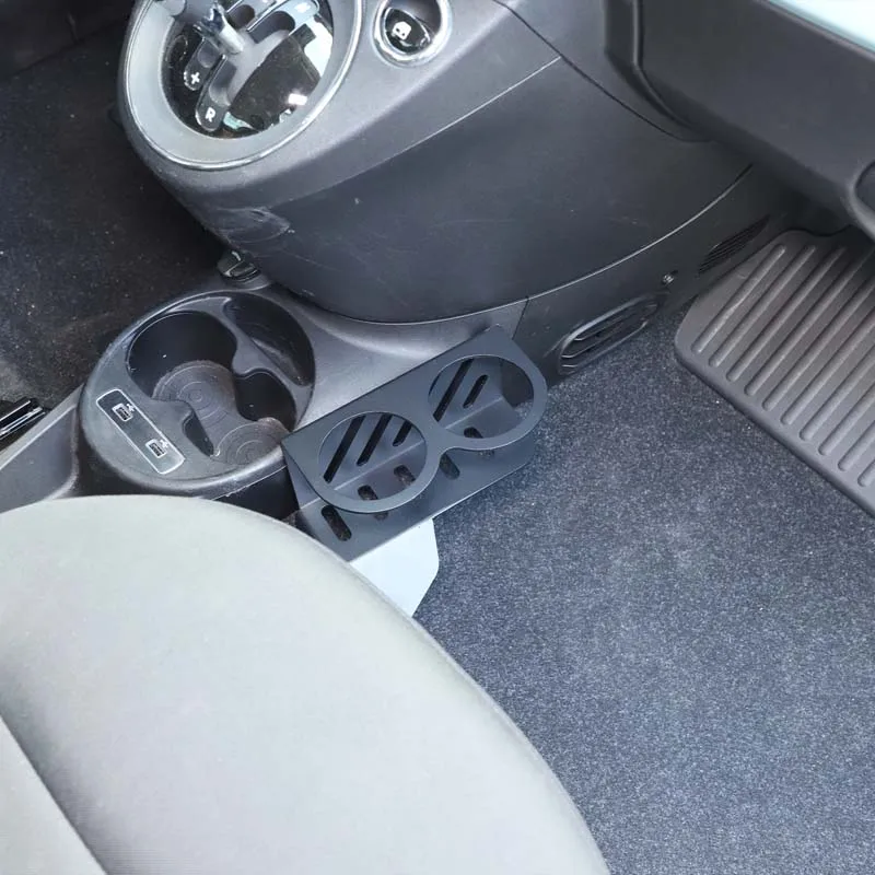 

Для 2016+ Fiat 500, расширение сиденья водителя, подстаканник для воды, подстаканник для воды, боковое сиденье водителя, алюминиевый сплав, черный