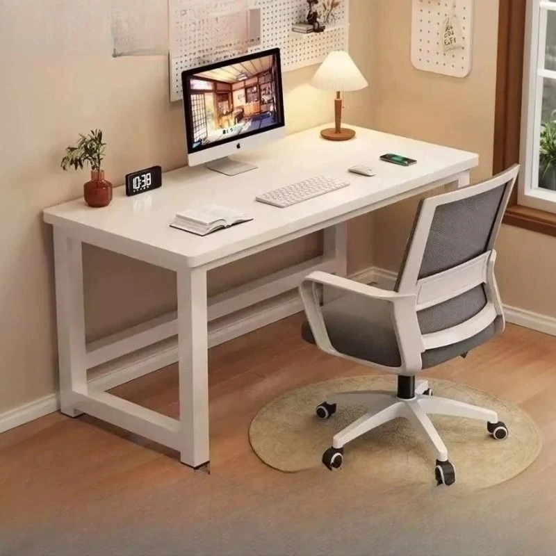 โต๊ะคอมพิวเตอร์ตั้งโต๊ะรุ่นใหม่ของมู่หลาน, โต๊ะเรียบง่ายทันสมัยสำหรับใช้ในบ้าน, โต๊ะทำงาน, โต๊ะเรียบง่าย, โต๊ะคอมพิวเตอร์, โต๊ะเขียนหนังสือ, โต๊ะทำงาน