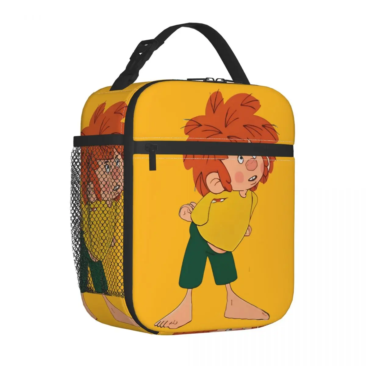Pumuckl Curiously Insulated Lunch Bags Thermal Bag  Meal Container High Capacity Tote Lunch Box Food Storage Bags School Picnic
