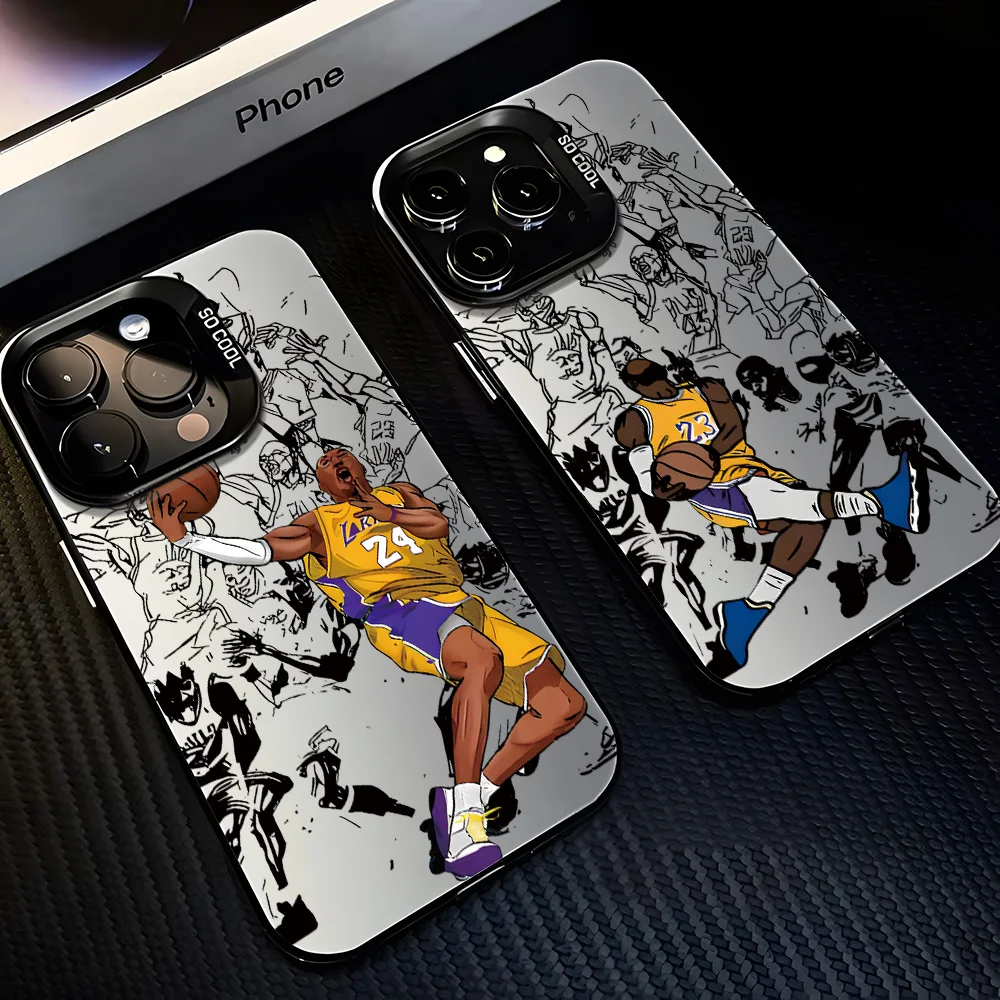 Cool Basketball Star Phone Case for Samsung Galaxy A16 A06 A35 A55 A25 A05S A15 A54 A34 A24 A14 A05 A04 4G 5G Matte Back Cover