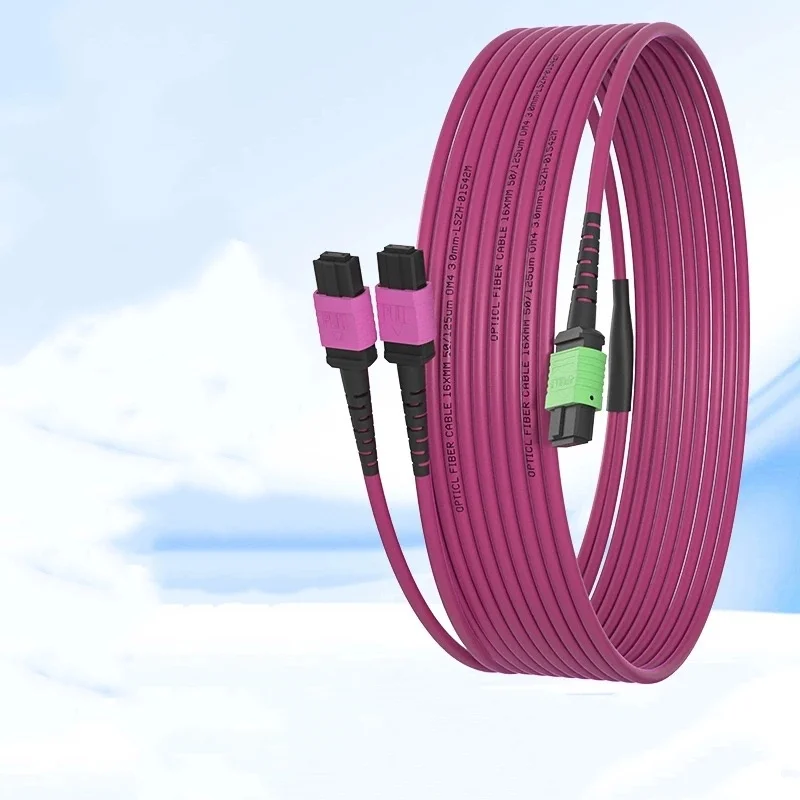 16-cores-mpo-splitter-1x2-fiber-optic-jumper-type-a-female-to-female-3m-5m-400g-om3-om4-10-gigabit-1-2-optical-mtp-16c-ftth