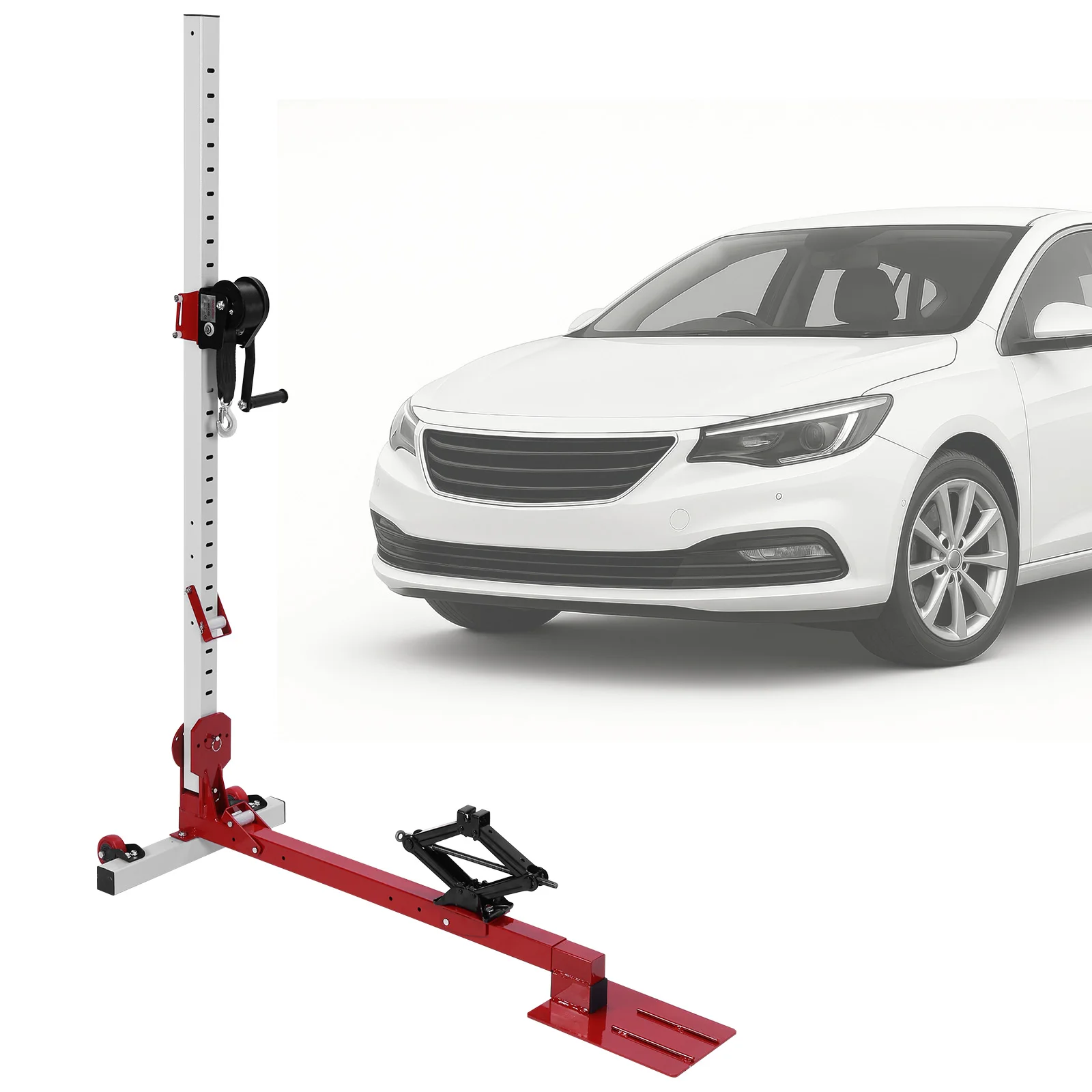 

Car Dent Puller Tower 3 in 1 with Nylon Casters Car Dent Repairing Tool 1322lbs Pulling Force for Door Dings and Hail Damage