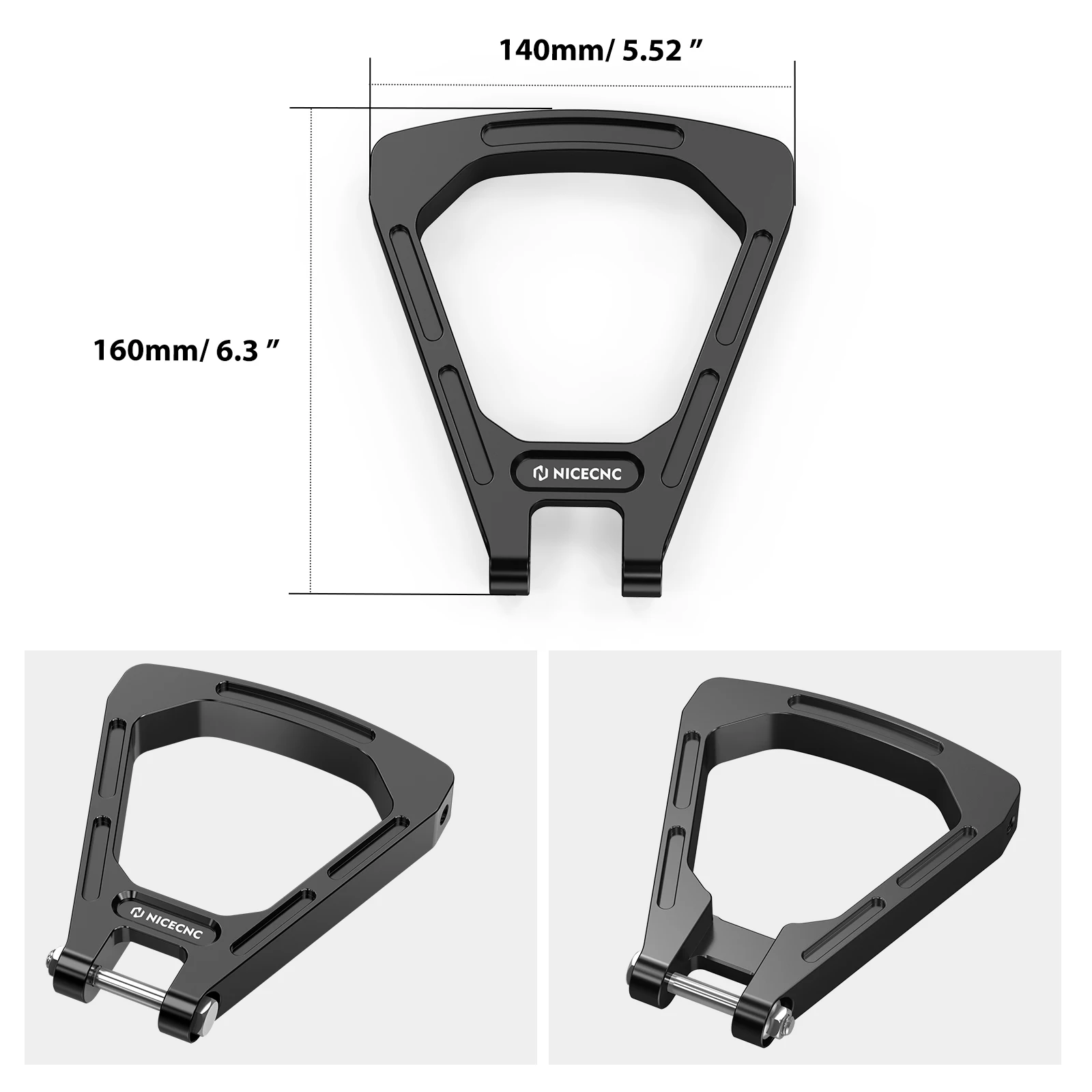 Aluminum Reinforced Shock-absorbing Triangle Bracket For SUR-RON Surron light bee X/ S/ L1E Segway X160 X260 Electric Dirt Bike