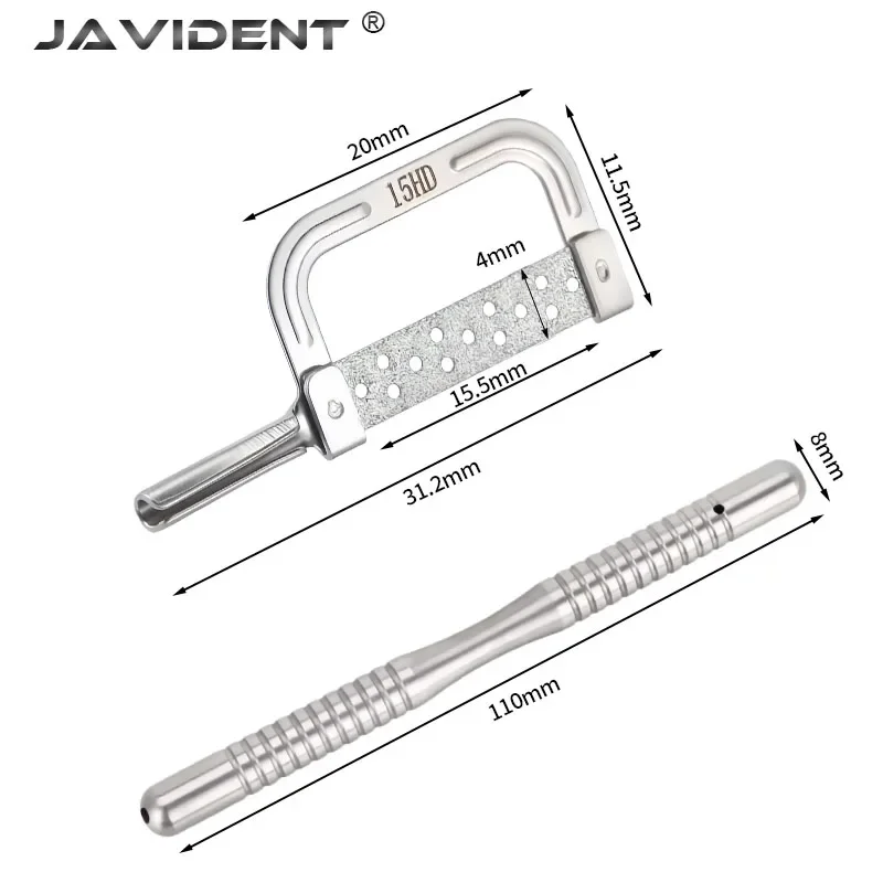 Dental Orthodontics Interproximal Enamel Reduction Automatic Strip Double Sided 15/25/40/60/90HD Polishing Contouring Material