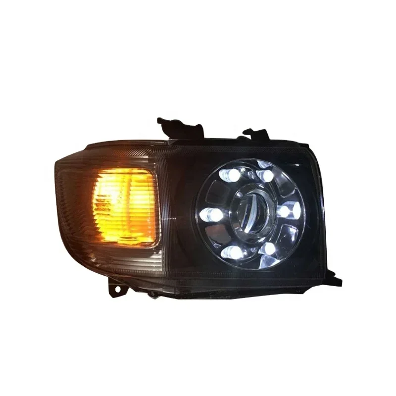 

Auto Parts Car Accessories Unique Led Headlight 7 Lens Headlamp For Land Cruiser Fj79 Fj Cruiser