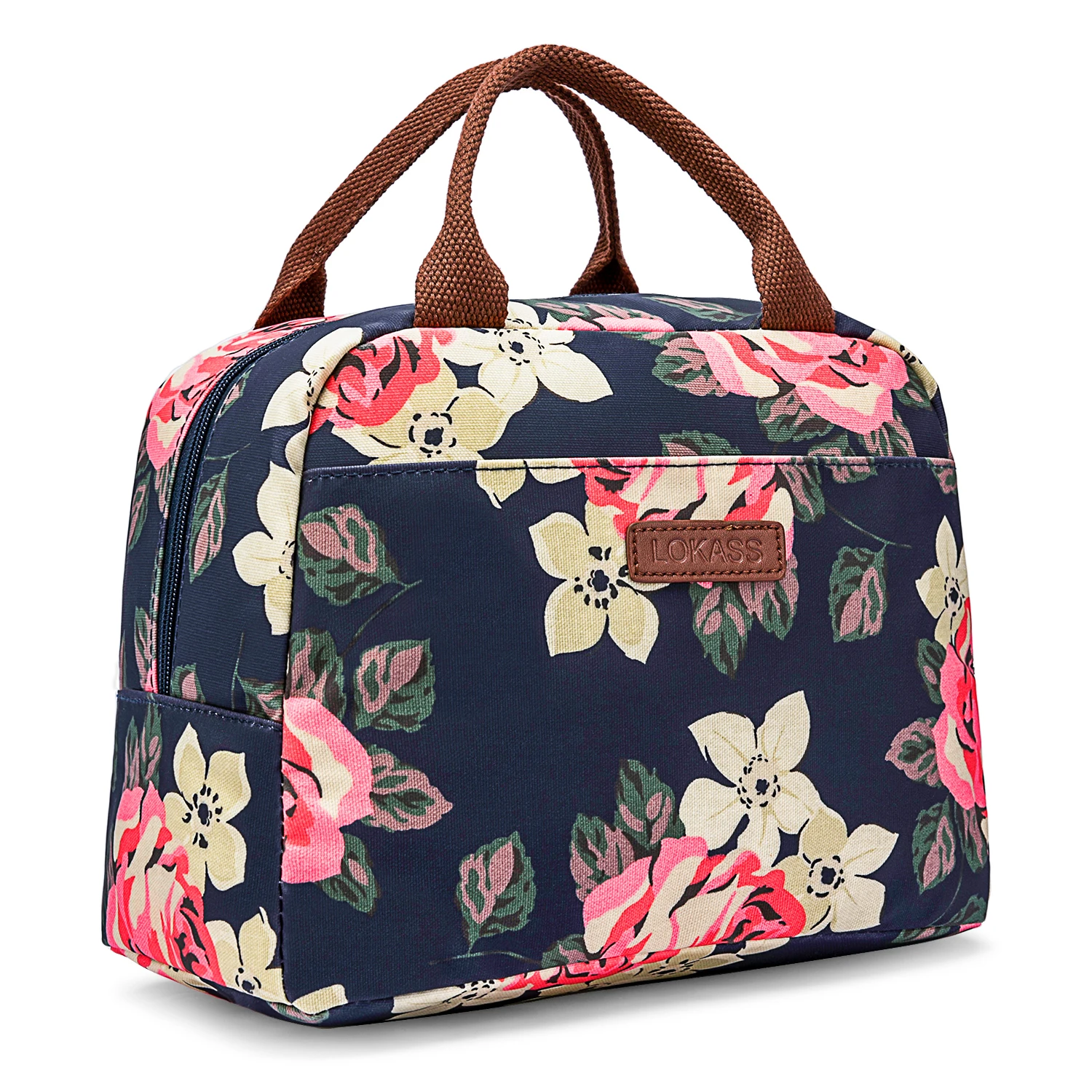 

LOKASS Functional Pattern Cooler Lunch Box Portable Insulated Lunch Bag Thermal Food Picnic Lunch Bags For Women