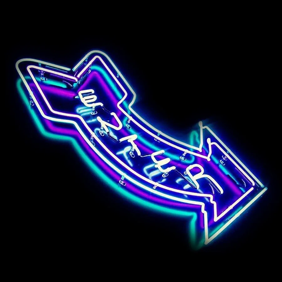 Enter Neon Sign Right Arrow Beer Neon Light Sign glass tube Handcraft Room Restaurant Hotel Club Decor Shop Display Neon signs