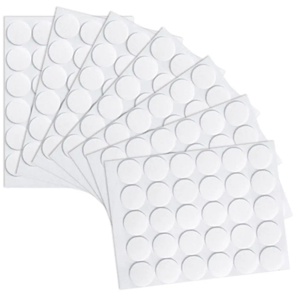 

700 Pcs Double Sided Adhesive Dots Removable Clear Stickers Acrylic Glue Photo Wall Decor Paint Safe Tapes Sticky Fixers