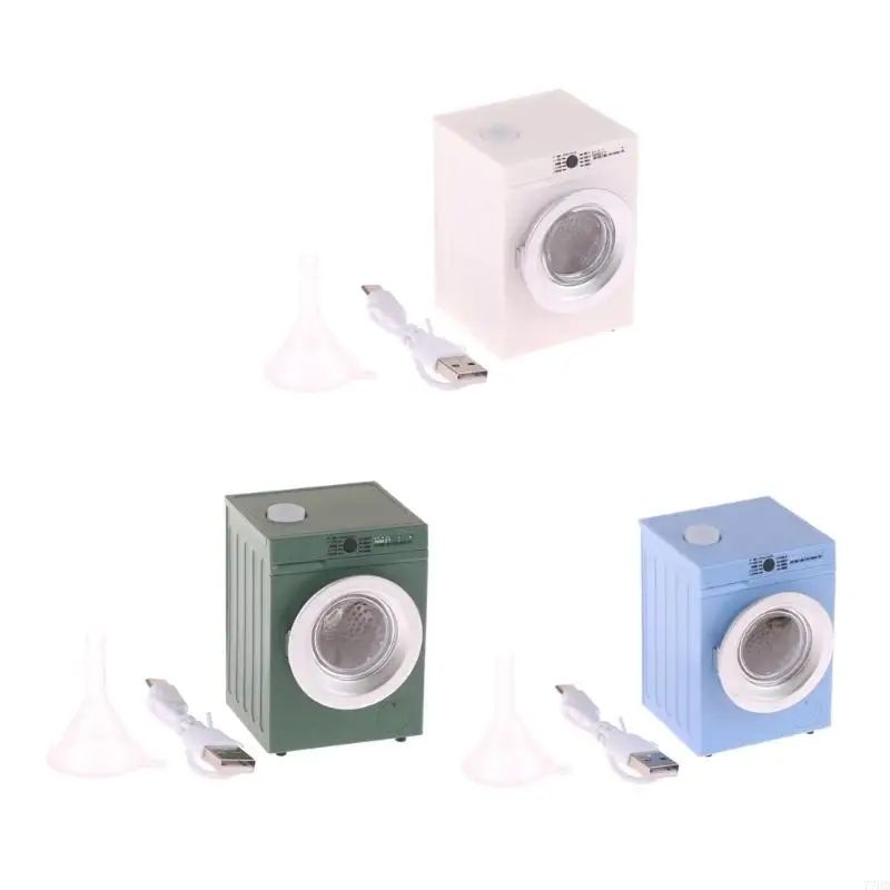 

77HD Functional Miniature Dollhouses Washer 1 12 Scale for Creative Playing