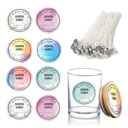 DIY Scented Candle Making Kit Wick, Labels, and Holder Included Create Custom Aromatherapy Candles For Candle Supplies