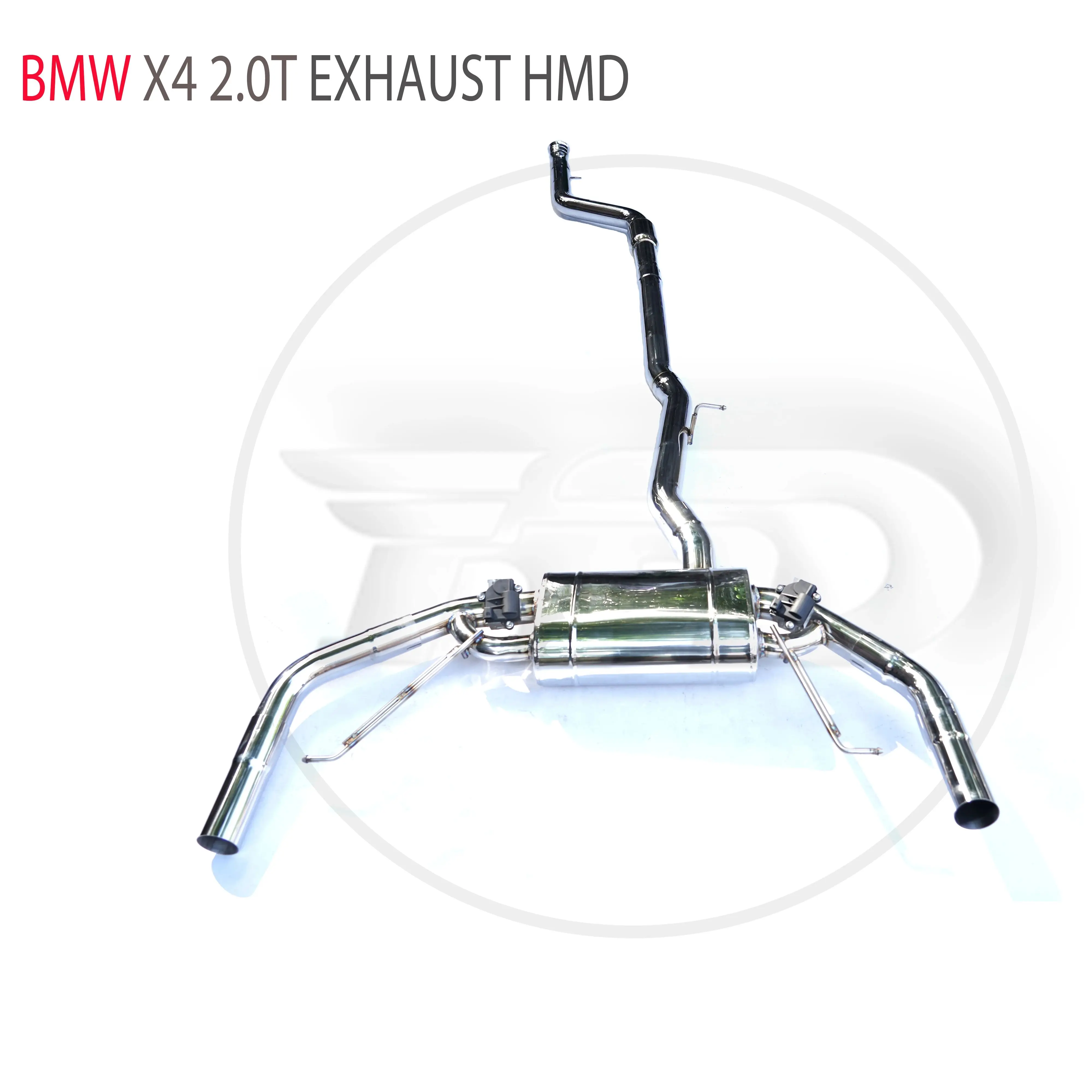 

HMD Stainless Steel Exhaust System Catback Is Suitable For BMW X3 X4 G08 G02 2.0T 2018-2022 Auto Modification Electronic Valve