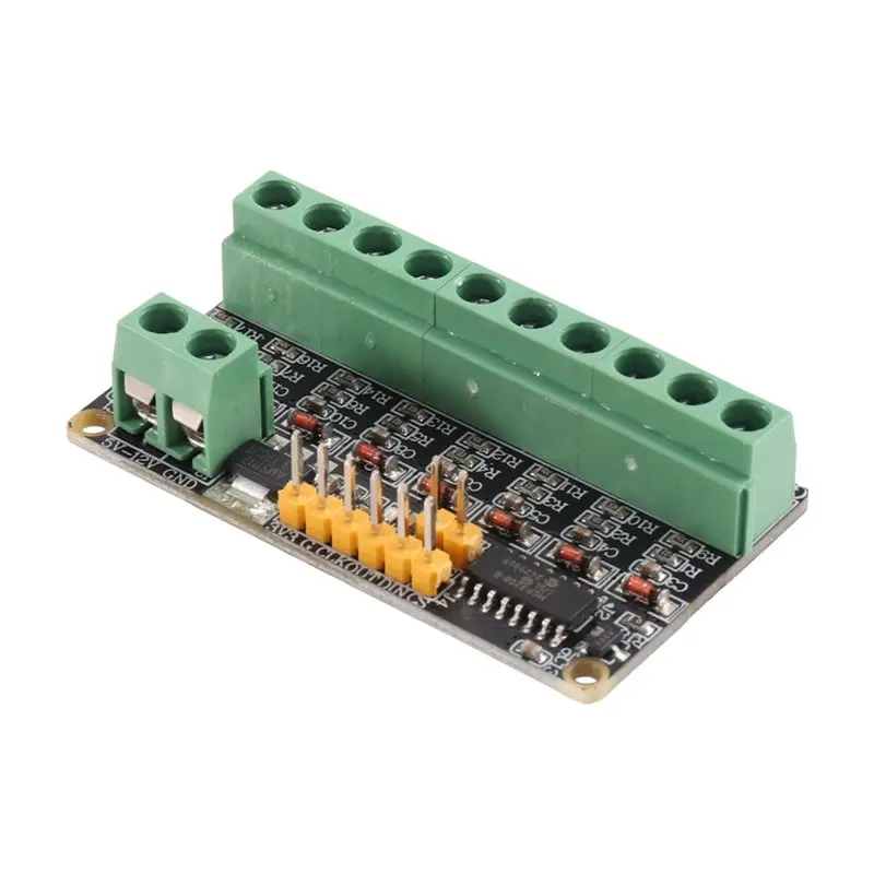AB34-SPI Interface 8-Channel 12-Bit ADC Module MCP3208 4-20Ma Current Input For Arduino PLC Acquisition